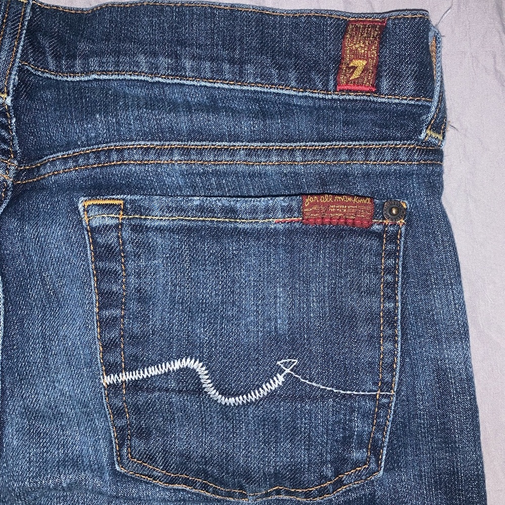 Womens 7 For All Mankind jeans! Worn once
Bootcut 
Size 29
